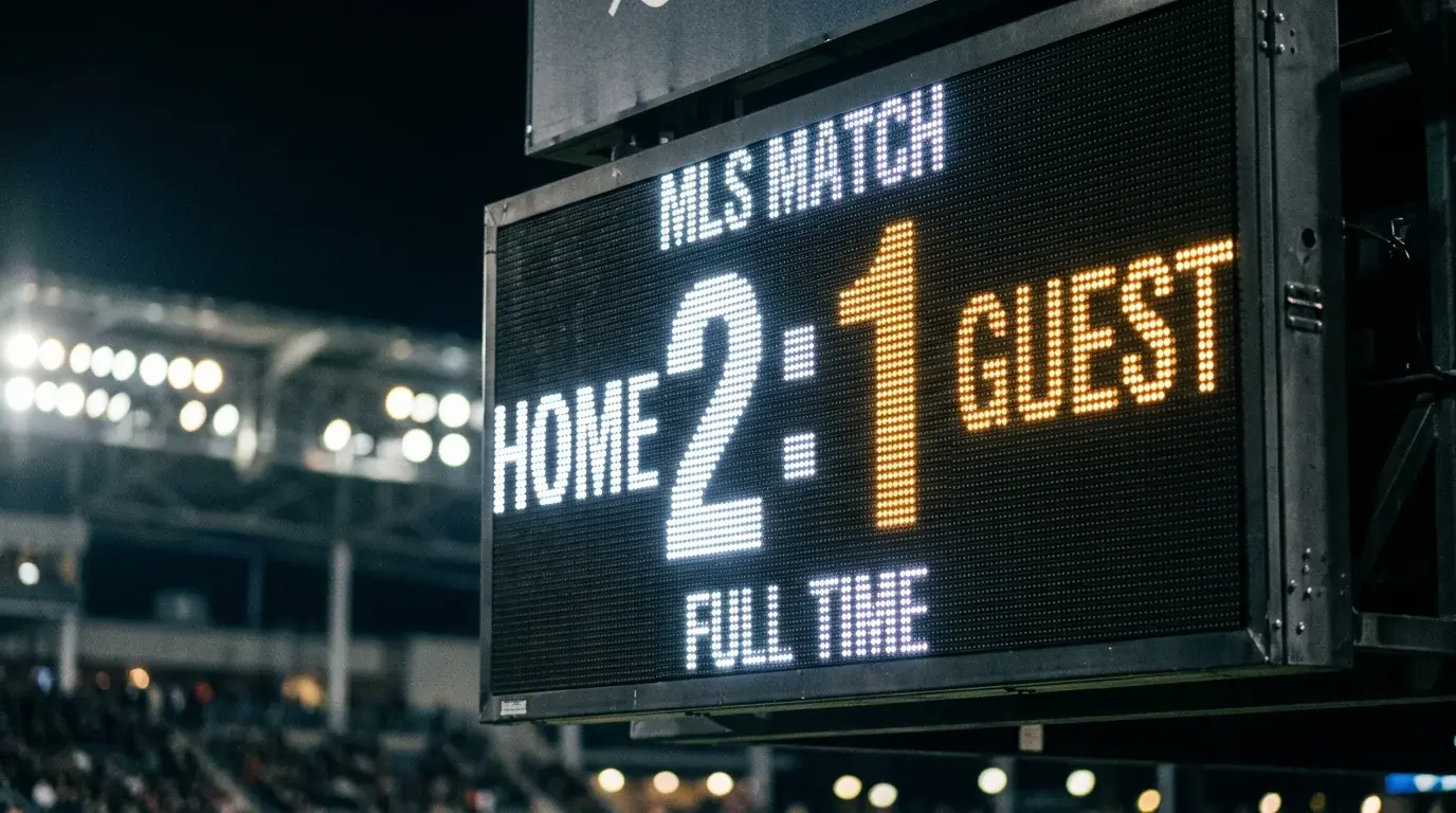 Distribución de marcadores en la MLS con análisis de resultado exacto para apuestas